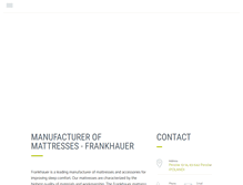 Tablet Screenshot of frankhauer.com